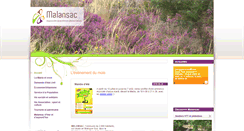Desktop Screenshot of malansac.fr
